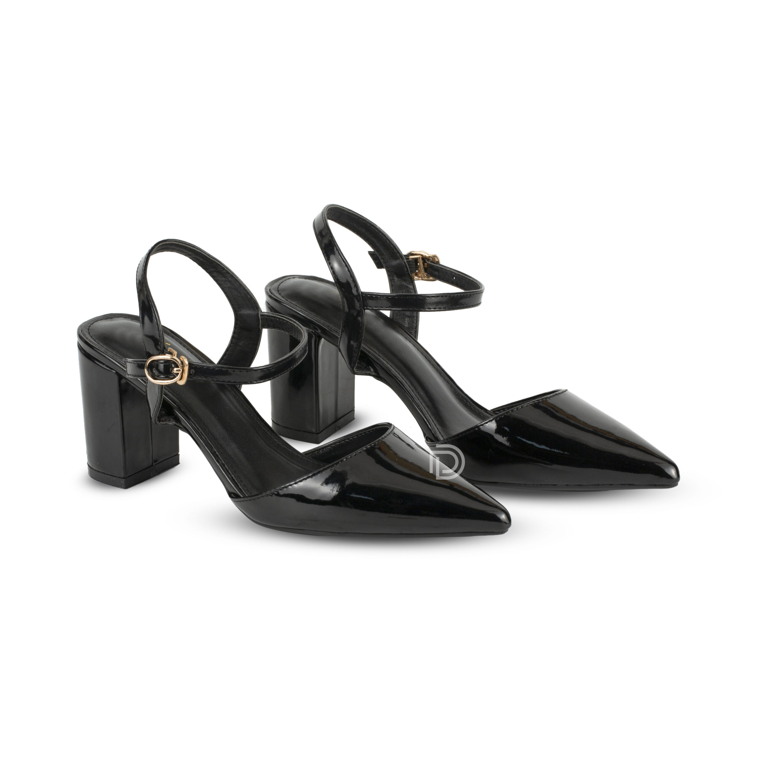 GN206 - Giày cao gót sandal nữ màu đen