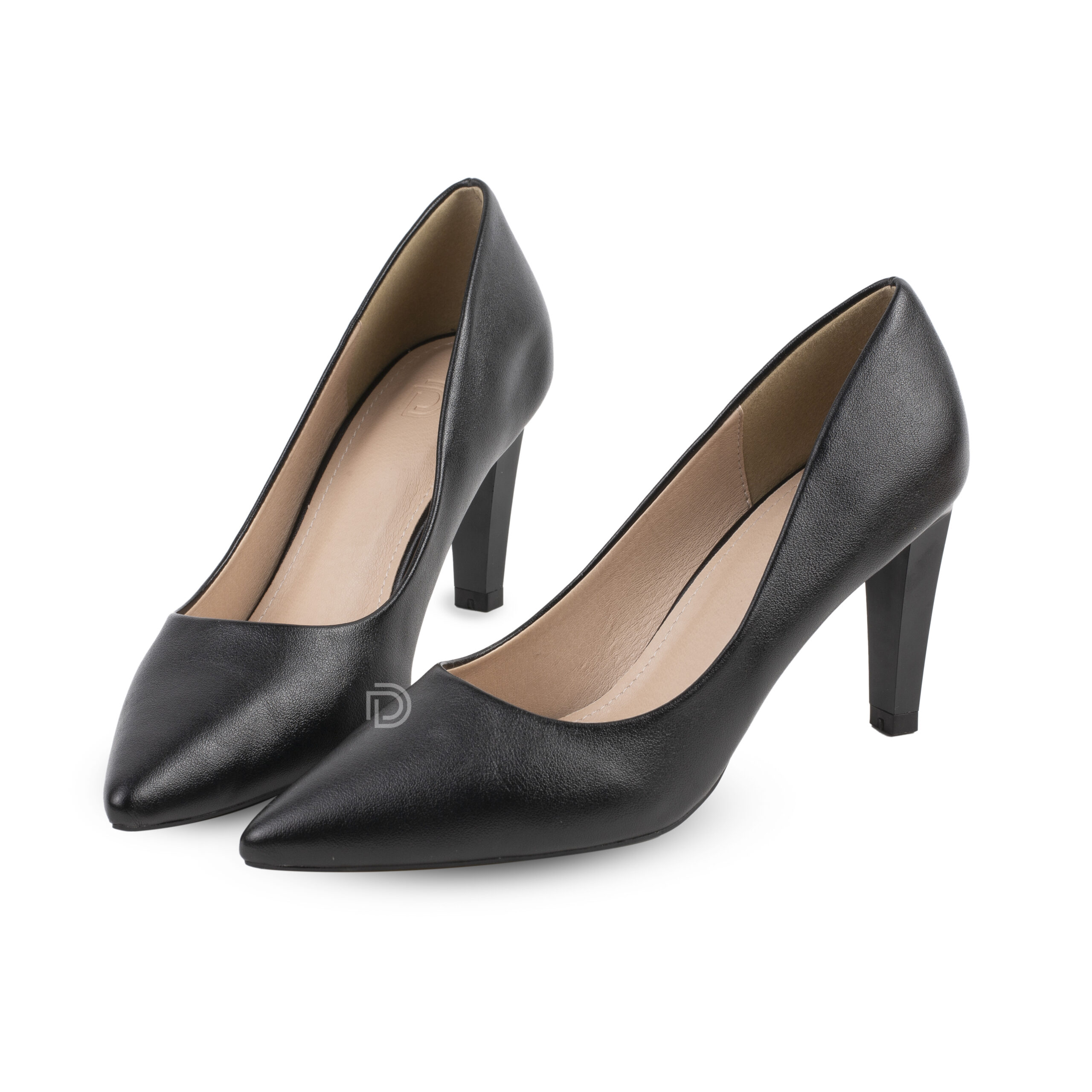 GD02 - Giày cao gót nữ đen 