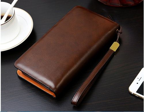 Ví làm từ da bò vân