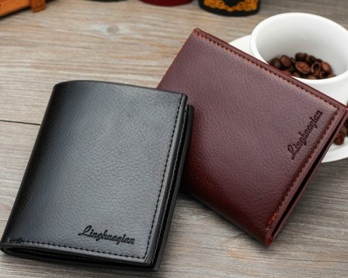 Ví làm từ da bò hạt