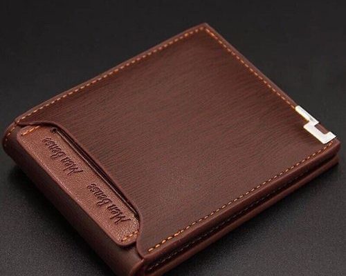 Ví làm từ da bò trơn