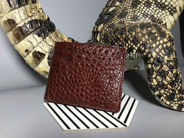 Gucci - Ví da nam cá sấu thật