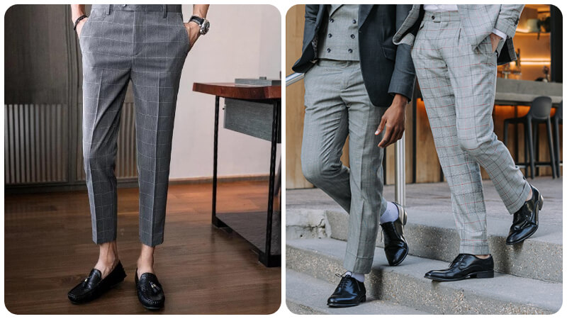 phối đồ với quần tây