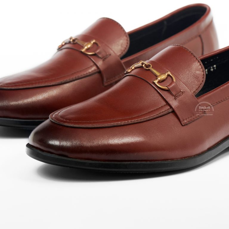 Giày lười nam cao cấp hàng hiệu CX32 - Nâu