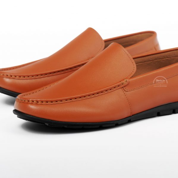 Giày lười nam đế cao - Giày lười Da Bò L023 - Duvis