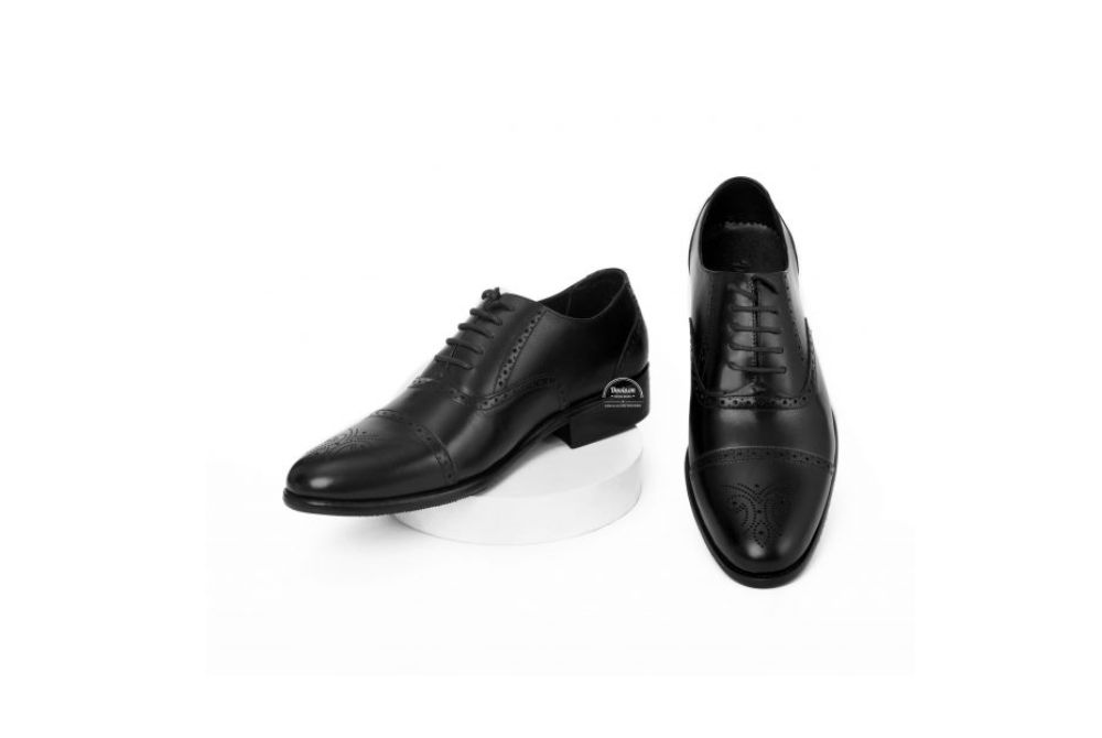 Giày công sở nam tăng chiều cao Da lộn