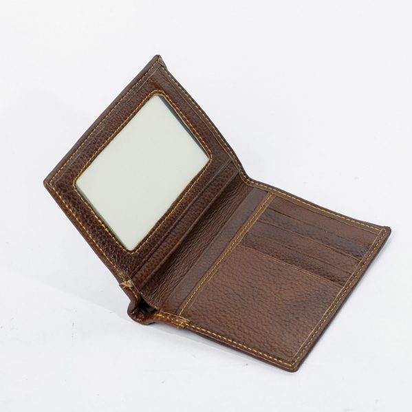 Cấu Tạo Ví Da Nam Đút Túi V004- Duvis – Nâu