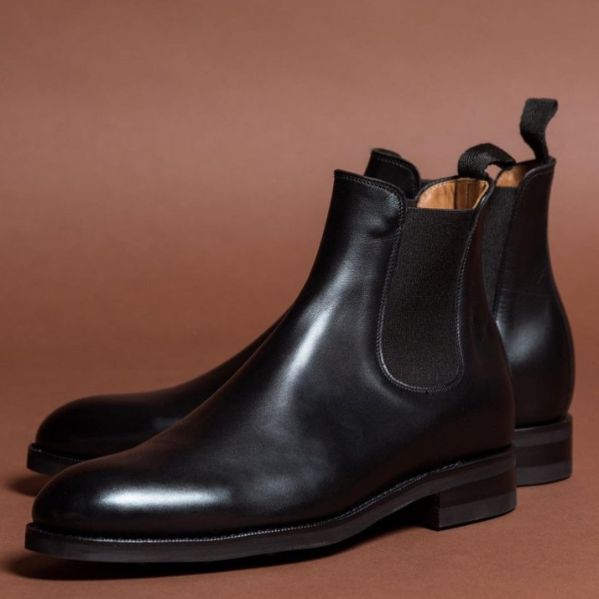 Chelsea Boot Da trơn nam Basic