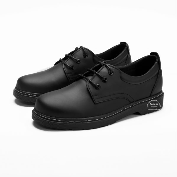 Giày boot nam Da Bò cổ ngắn - Duvis