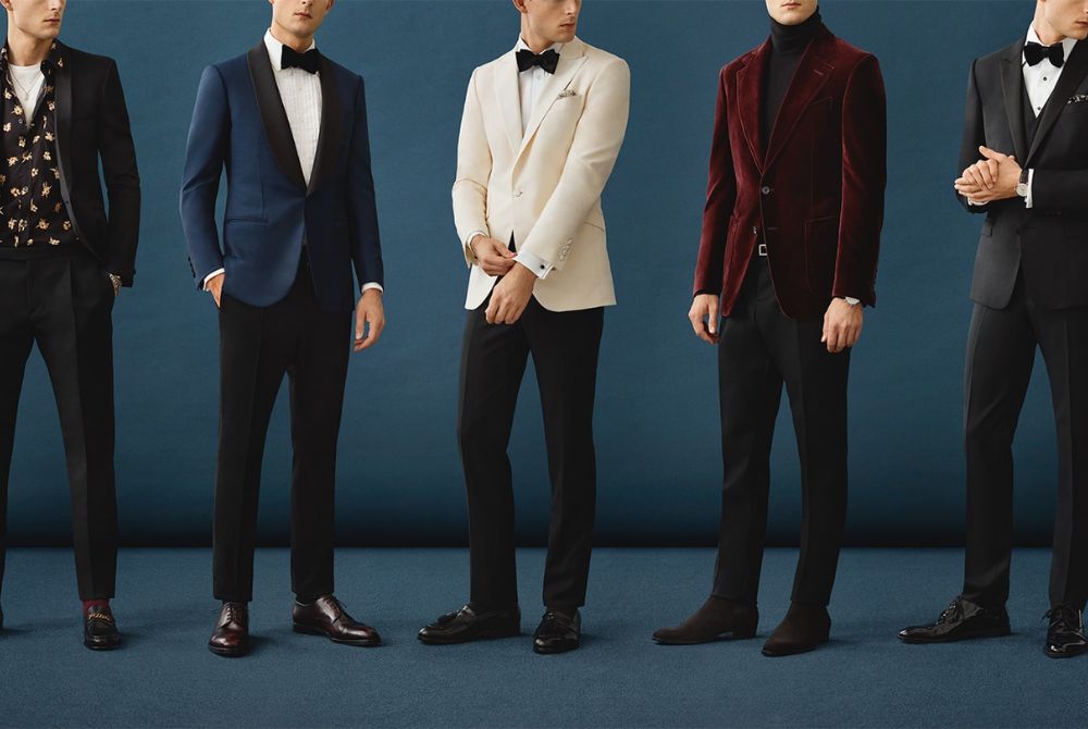 Dress code: Black tie cho nam giới