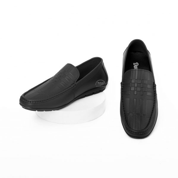 Giày lười Da Bò L035 – Duvis – Đen