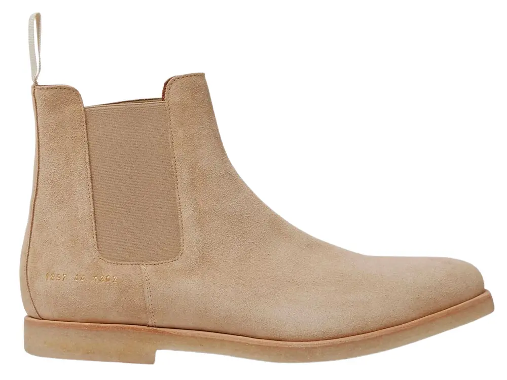 Common Projects Suede Chelsea Boots