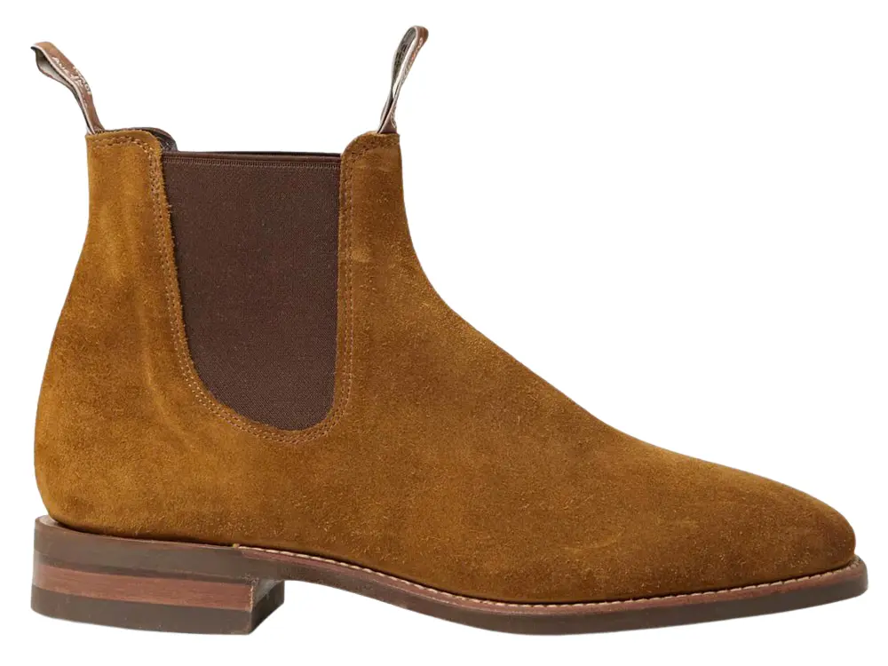 Giày boot nam da lộn RM Williams Comfort Craftsman Chelsea Boots