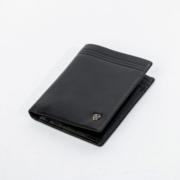 Ví Cầm Tay Nam VX22 – Đen – Ví nam gập dáng dọc