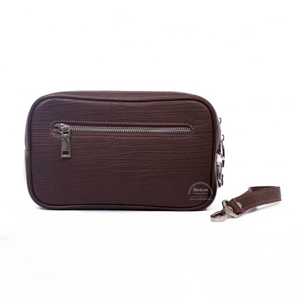 Ví Cầm Tay Nam VT04 – Duvis- Nâu