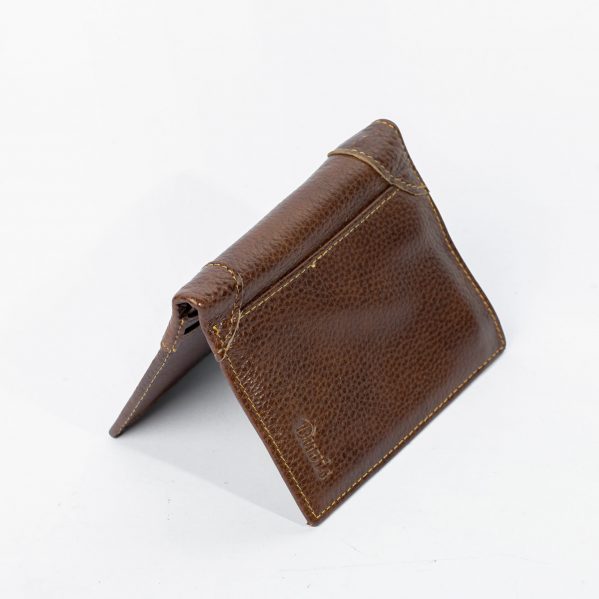 Ví Da Nam Đút Túi V004- Duvis – Nâu Đậm