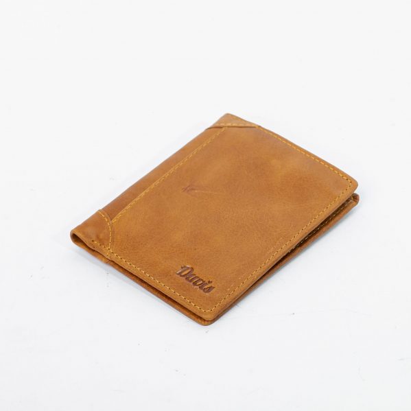 Ví Da Nam Đút Túi V002 – Duvis – Nâu