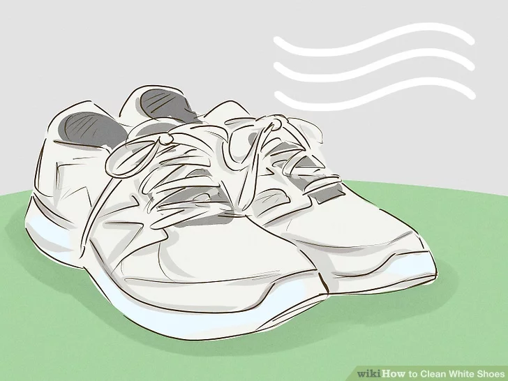 Phơi giày ở nơi thoáng gió