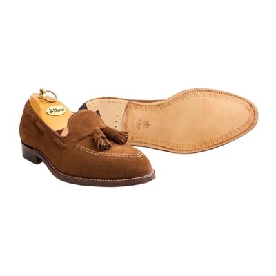 Giày lười nam bằng da Alden