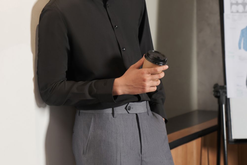 Sơ mi, quần tây cho dáng nam Hàn thanh lịch