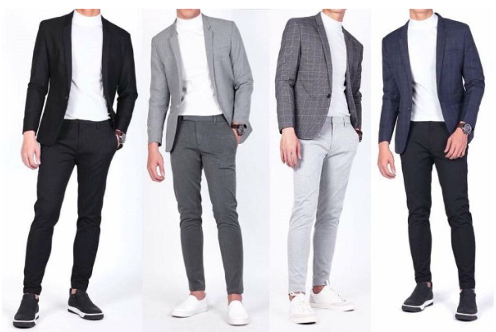 Phối quần tây với áo vest nam Hàn Quốc tạo ra phong cách lịch lãm