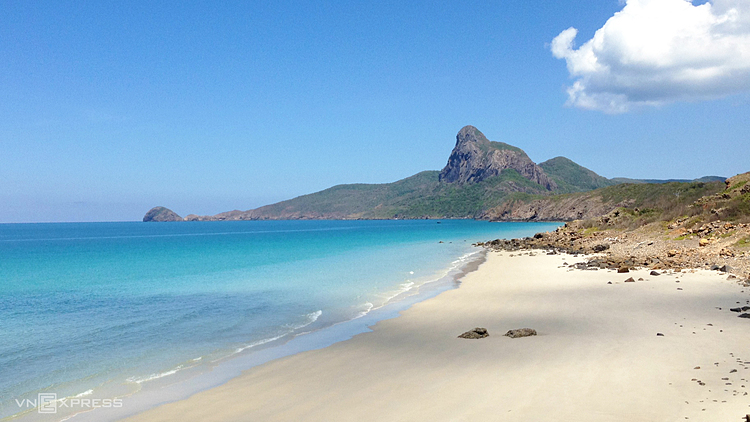 Hình bãi điển đẹp - Bãi Nhát Côn Đảo