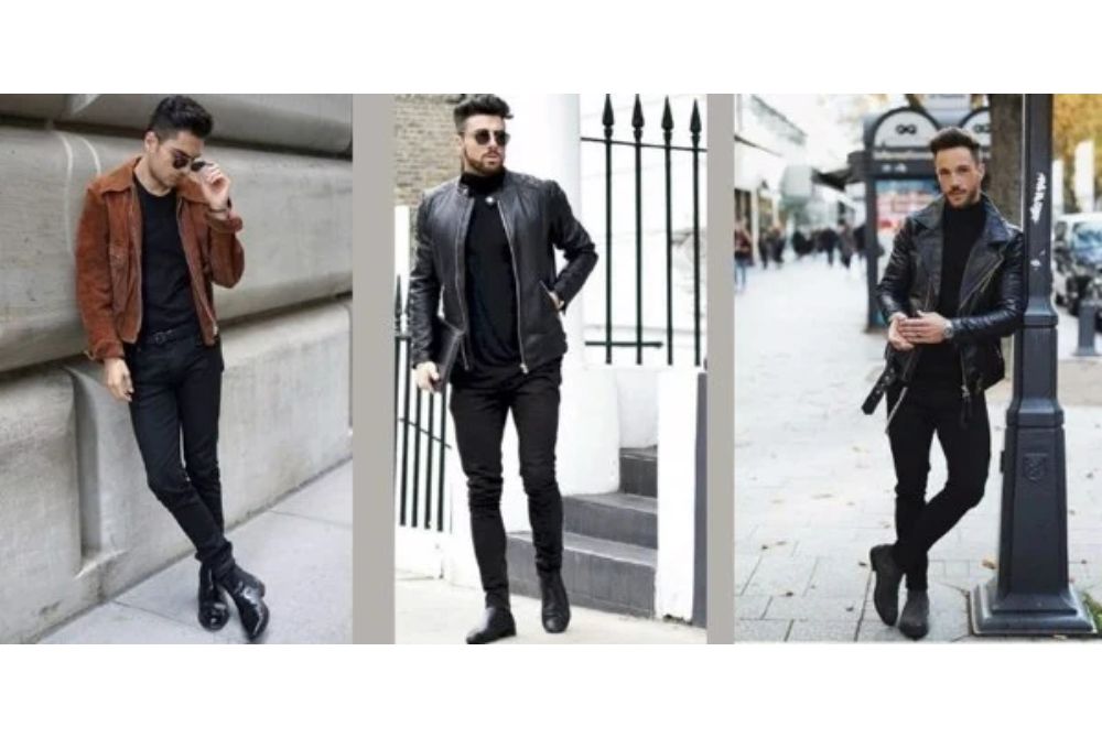 Cách phối quần jean với boot cao cổ nam