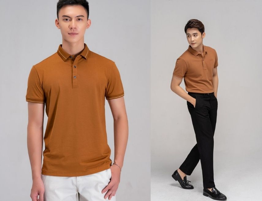 Phối đồ áo polo nam Hàn Quốc