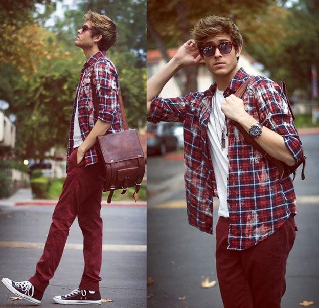 Túi xách nam phù hợp với phong cách đường phố