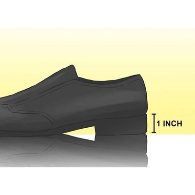 Chọn giày có gót dưới 1 inch