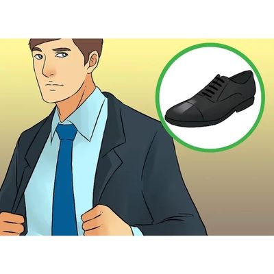 Chọn giày màu đen dễ phối đồ