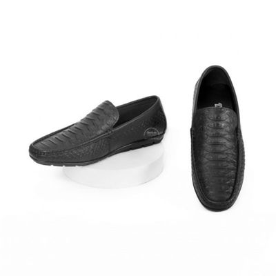 Giày lười da cá sấu nam Duvis