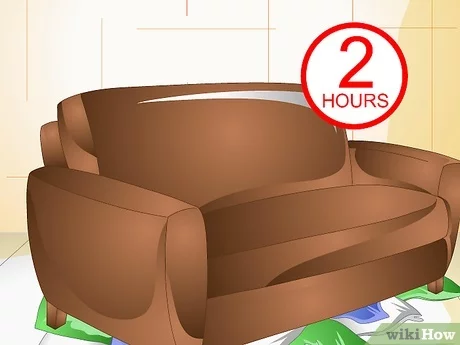 Để da khô tự nhiên trong vòng 2 tiếng