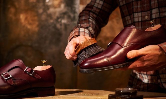 Bảo quản giày boot nam Da Bò thật