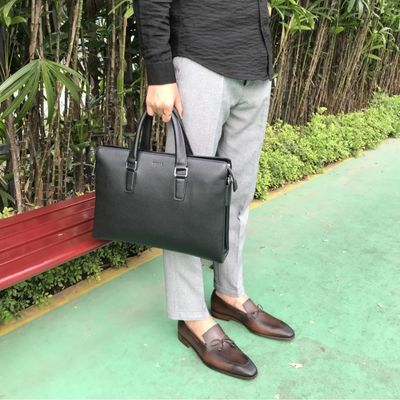 Giày lười công sở đẹp kết hợp cùng quần âu