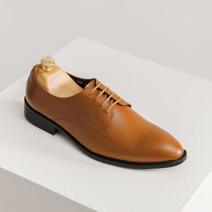 Giày tây Derby màu nâu