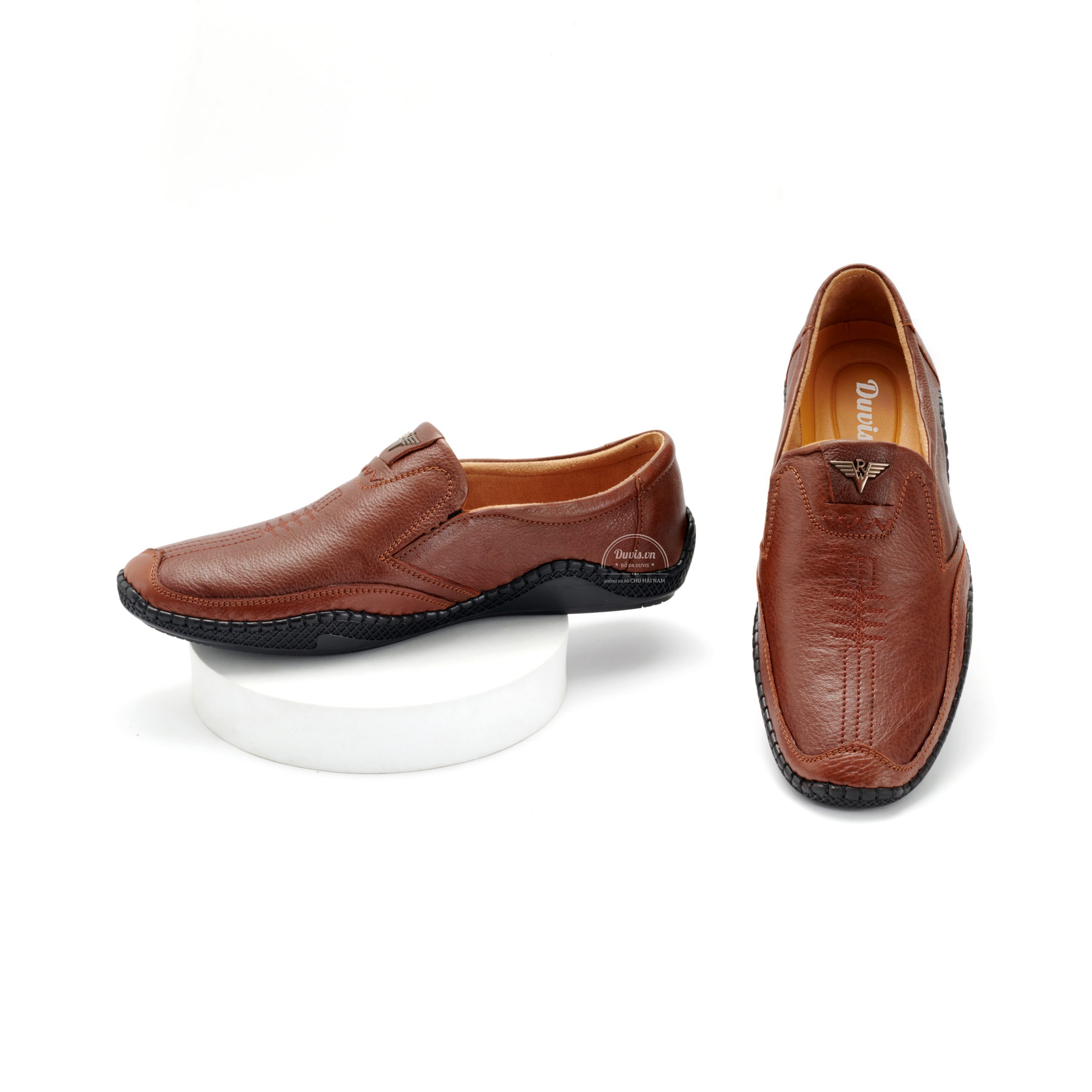 Giày lười da nam