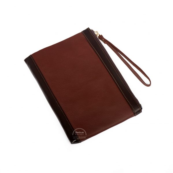 Ví Cầm Tay Nam VTX3 - Duvis - Nâu