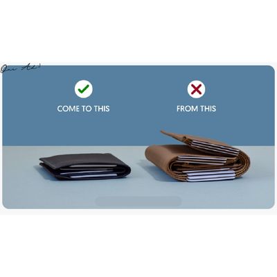 Không nhét nhiều thứ vào ví