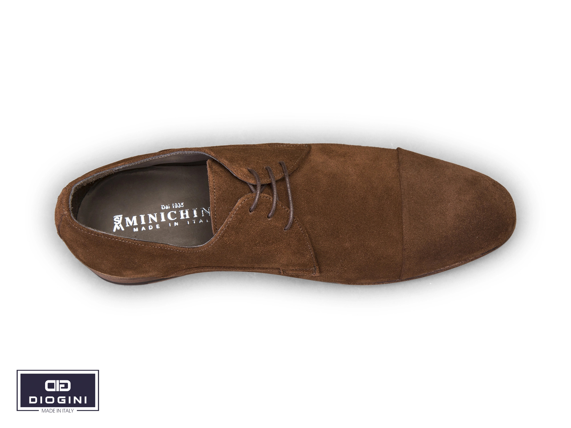 Giày derby Minichino da nubuck (Nguồn: Diogini)