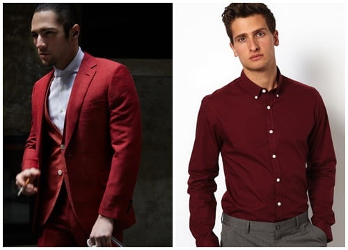 Tone màu đỏ trầm thời thượng