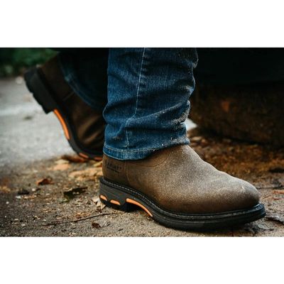 Phối đồ với Work Boot cao cổ nam