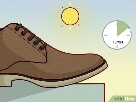 Phơi giày không quá 10 phút (Nguồn: Internet)