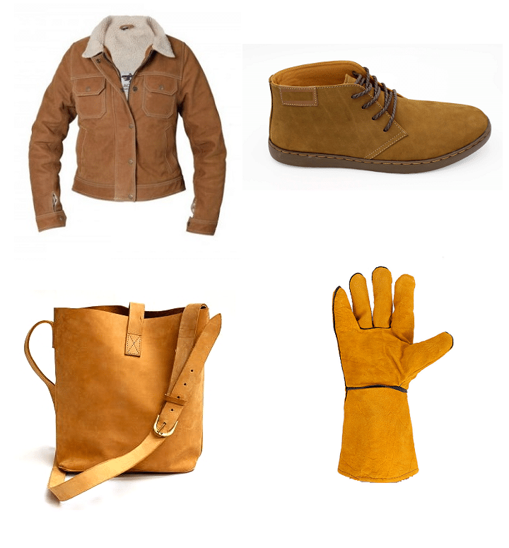 Các sản phẩm làm bằng nubuck