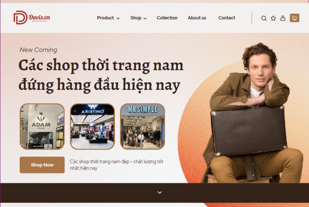 Top Shop Thời Trang Nam Uy Tín Tại Hà Nội và TP. Hồ Chí Minh