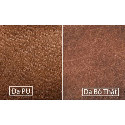 Cận cảnh 2 loại da