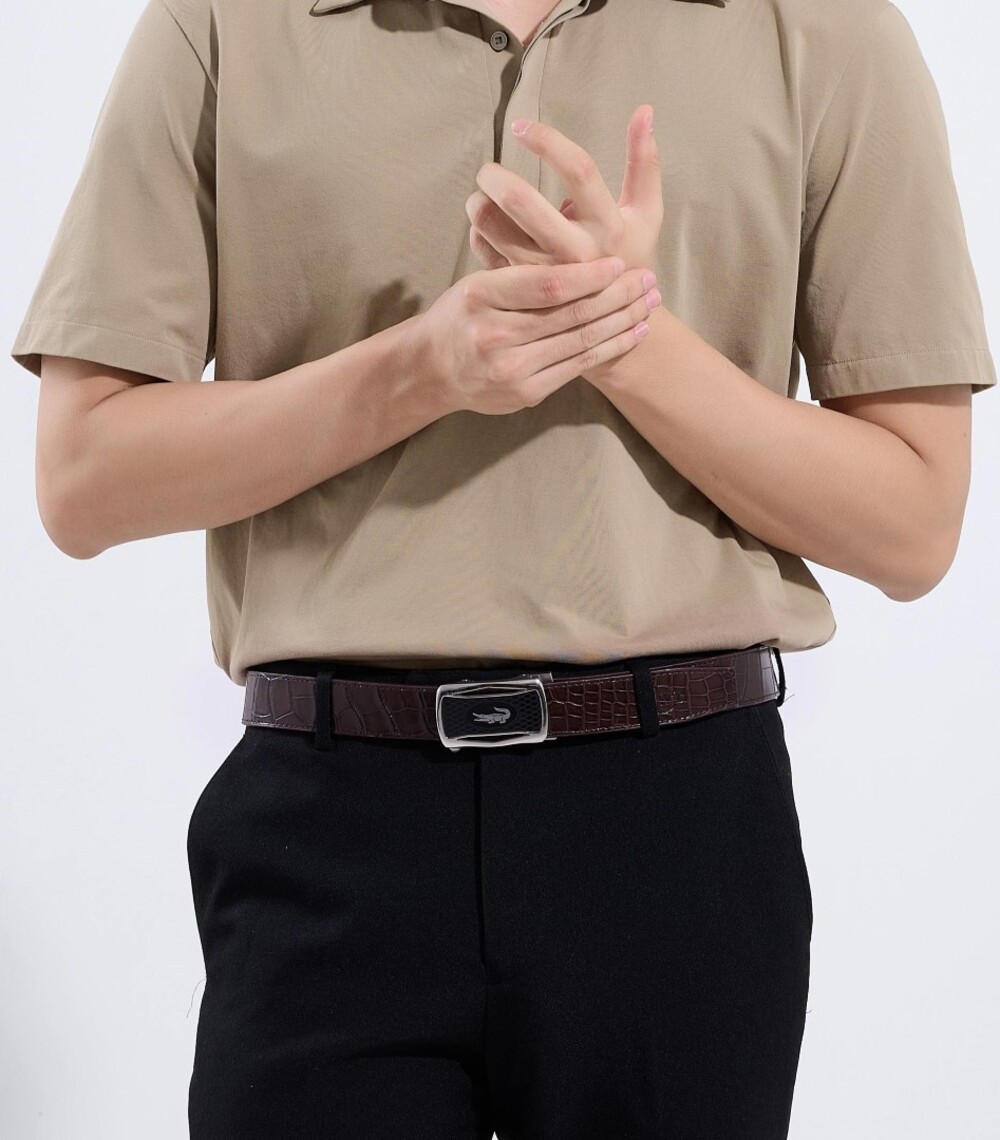 dây lưng nam cá sấu