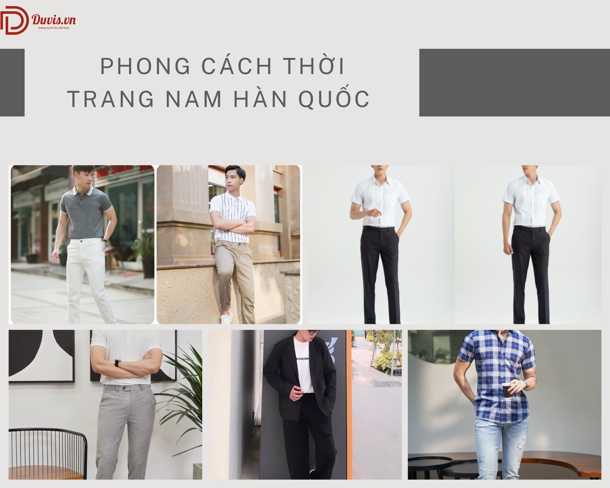 Phong Cách Thời Trang Nam Hàn Quốc: Xu Hướng Mùa Hè 2024