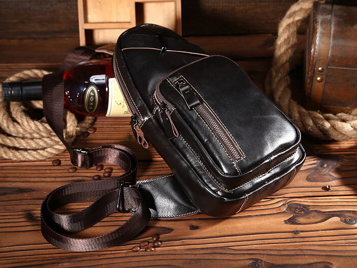 Túi đeo chéo nam da bò hàng hiệu cao cấp 