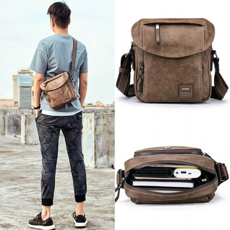 Mẫu túi đeo chéo nam trẻ trung